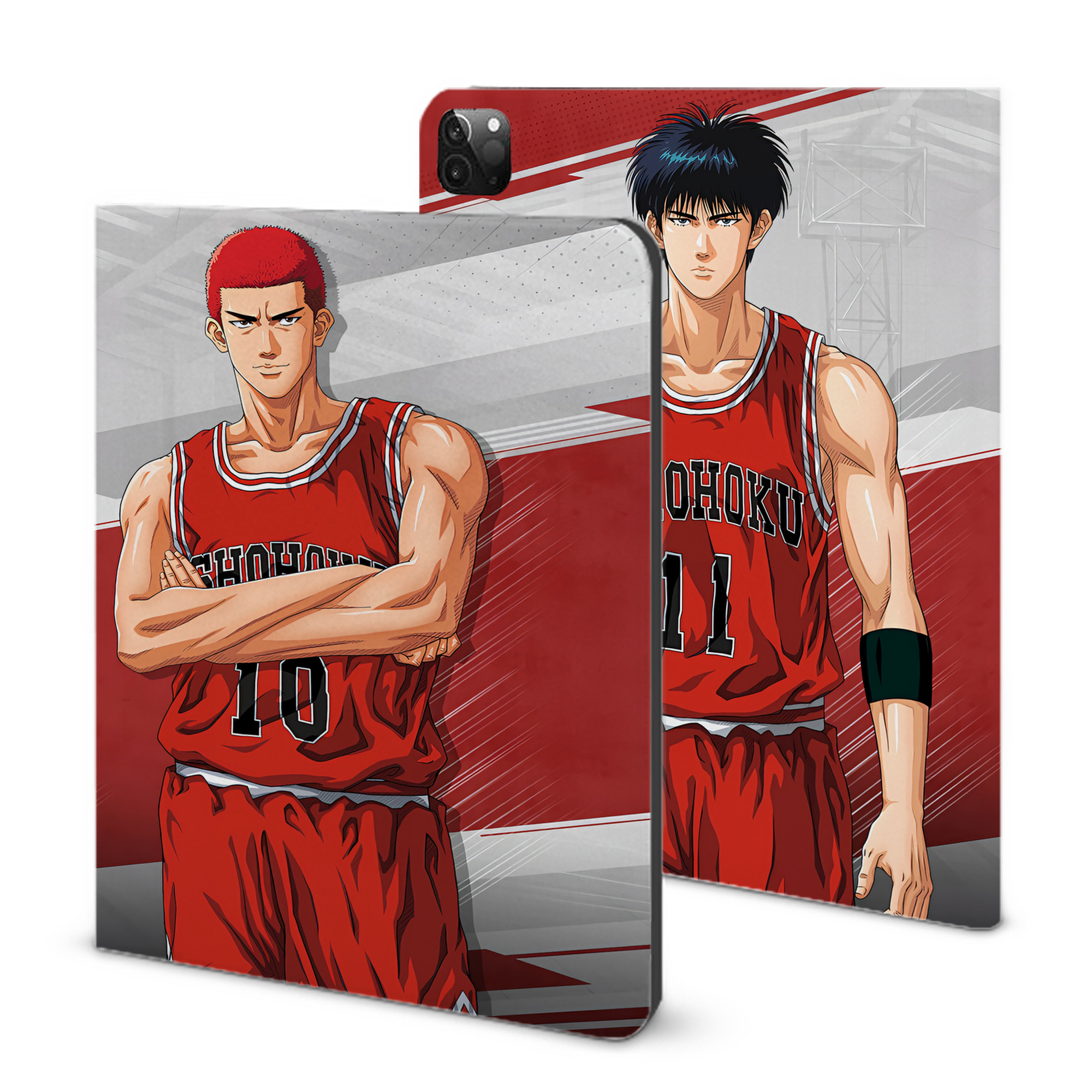 （画像用） SLAM DUNK／スラムダンク IPadケース ペンホルダー付き ブックスタイルデザイン
